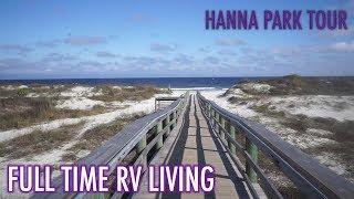 Hanna Park Campground Tour | East Coast Camping | Florida Camping | Full Time RV Living