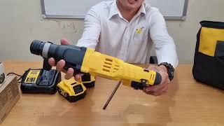 Hướng dẫn phân biệt hàng chính hãng và cách sử dụng MÁY KHOAN 3 CHỨC NĂNG DÙNG PIN DEWALT DCH133P2