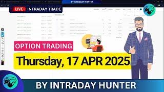 Live Bank Nifty Option Trading  | Intraday Trading by Intraday Hunter