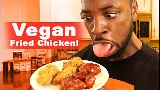 How To Make Vegan Fried Chicken w Preacher Lawson/ Cooking With A Comedian