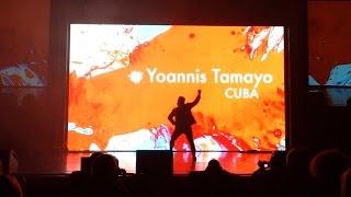 Yoannis Tamayo | Somos cubanos show | MSKBfest Moscow 2016 | CUBAN DANCE BOMBA!!!!!!!!