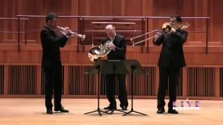 Live On Stage presents NY Brass Arts Trio