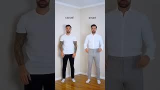 Casual VS. Smart Casual Outfit, what's your favorite?   #menswear #outfitideas