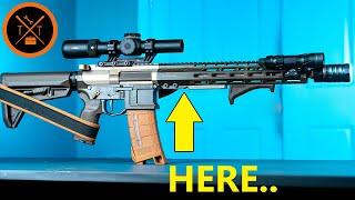 Testing the MOST ADVANCED AR 15…Futuristic SECRET Technology