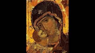 Kozhevnikova Ekaterina. " The dream of Mother of God".  Кожевникова Екатерина." Сон Богородицы".