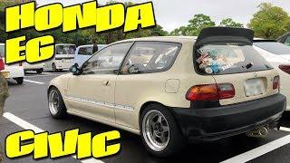 EG Civic // Stance Nation Nagasaki 2019 // Parking Lot // Raw Video