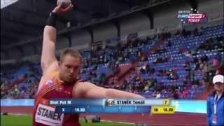 Men Shotput Ostrava May 2015 Diamond League