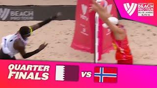 Cherif/Ahmed vs. Mol, A./Sørum, C. - Quarter Finals Highlights | Rio de Janeiro 2024 #BeachProTour