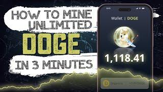 How to Mine Unlimited Doge in 3 Minutes - Fast Cloud Mining Method!