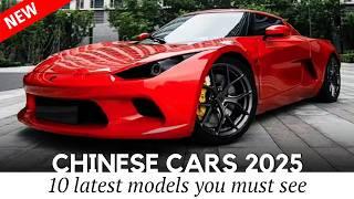 10 Chinese Electric Cars Anticipated in 2025: Cheaper and Better EVs