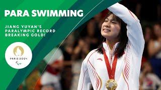 Jiang Secures Gold For China And Sets New Paralympic Record In Women's 50m Freestyle 