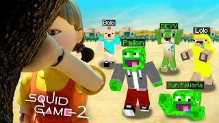 DOŁĄCZYLIŚMY DO SQUID GAME 2 w Minecraft!