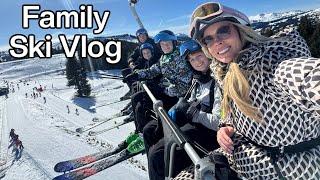 Family Ski Holiday Vlog | Come Skiing with us in Les Gets France!