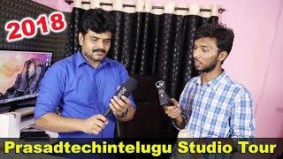 Prasadtechintelugu Studio Tour & Gear | Camera Mic & Editing Software of Prasadtechintelugu