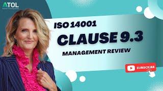 ISO 14001 Clause 9.3 Management Review | Auditor Training Online