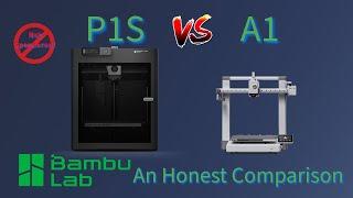 An Honest Comparison between the Bambu Lab P1S and the A1! Features - AMS Units and Noise Levels!