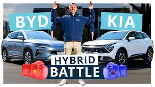 2024 BYD Sealion 6 v Kia Sportage | Who makes the best mid-size hybrid SUV: China or Korea?