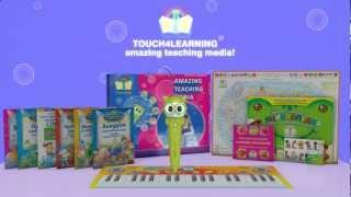 TOUCH 4 LEARNING - Junior Set - The contents of the Box