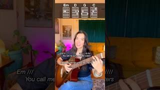 Oceans Where Feet May Fail by Hillsong United Easy Guitar Tutorial (Beginner Friendly) #guitar