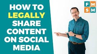 How To Legally Share Content On Social Media