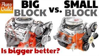 Big Block vs  Small Block Chevy Comparison