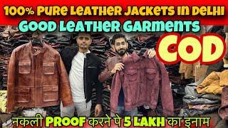 100% Original Leather Jackets , Leather Jacket In Retail & Wholesale | Good leather Garments