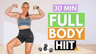 Full Body Dumbbell Workout At Home for Weight Loss | NO REPEATS