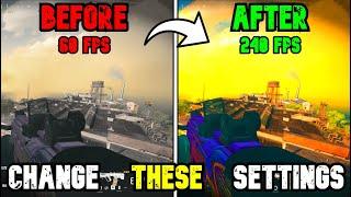 BEST PC Settings for Warzone 3 SEASON 4! (Optimize FPS & Visibility)