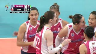 Negrito, Staunton TEAM UP IN A 3-0 RUN for Creamline vs. Cignal | 2024 PVL Invitational Conference