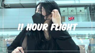 11 Hour Flight To London VLOG