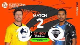 LIVE | Match 2 | Hampshire vs Rangpur Riders | GSL 2024