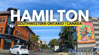 Scenic Drives: Hamilton, Ontario, Canada | McMaster University, Downtown Hamilton, West Harbour [4K]