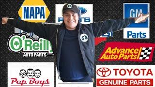 Which auto parts store is the best? For mobile automotive repair mechanics