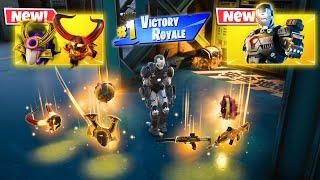 WAR MACHINE vs 3 NEW MEDALLIONS & MYTHIC’S CHALLENGE (NEW! Fortnite Chapter 6 Season 1)