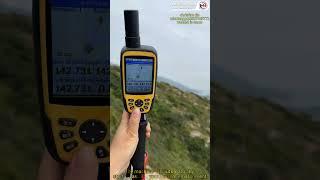 Today let's take a look at the topographic measurement function in handheld RTK #rtkreceivers