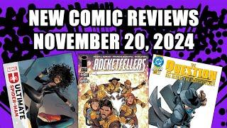 Ultimate Spider-Man, The Question, And More Comic Book Reviews for November 20, 2024