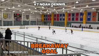 Noah Dennis - Youth Hockey - Breakaway Fake-out Deke Goal