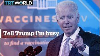 Ringing phone during presser prompts quip from Biden