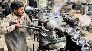 Inside an Aluminium Cookware Factory: Skilled Workers Crafting Utensils