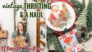 Day 4  Let’s Go Vintage Thrifting & THRIFT HAUL