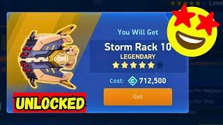 Mech arena Storm Rack 10 unlock and gameplay | Mech arena