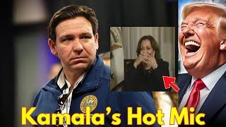 Ron DeSantis DESTROYS Kamala Harris Campaign As She EXPOSES HERSELF in Hot Mic Moment!