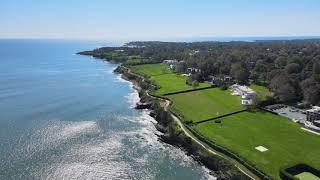 Newport, Rhode Island by Drone - Relaxing Views 4K