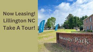 Now Leasing in Lillington NC!  University Park Apartments! Take a tour with me!