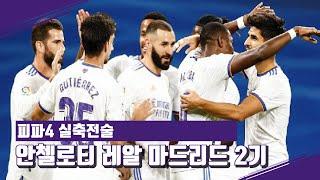 라 데시마를 이끈 명장! 2021-22 안첼로티 감독의 레알 마드리드 2기 실축전술_피파4