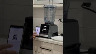 Using Vitamix iOS/Android mobile app for preconfigured programs #shorts #smart #blender