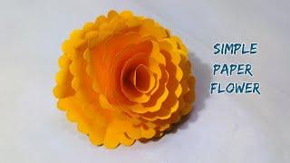 Paper Flowers | Flower Making with Paper | How to Make Paper Flowers | Paper Flowers Easy