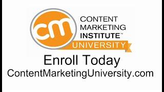 Content Marketing Institute University- Spring 2020 enrollment