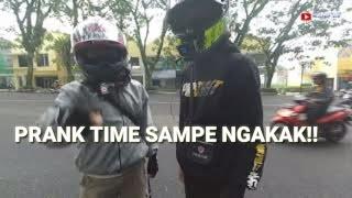 PRANK BARIZKI CHANNEL SAMPE NGAKAK || MOTOVLOG INDONESIA