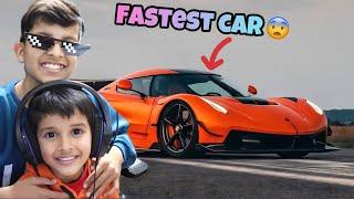 KUNALI DRIVING WORLD'S FASTEST CAR